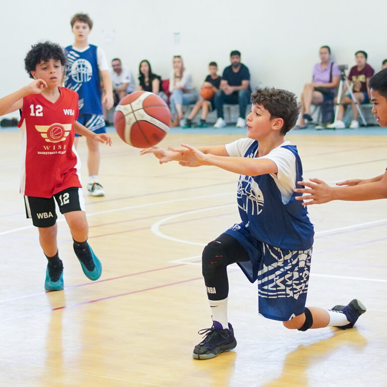 <p>Learn the basics of passing and improve your skills through drills such as chest pass, bounce pass, partner passing, full court passing, 2-on-2 passing and layup.</p><p> </p>