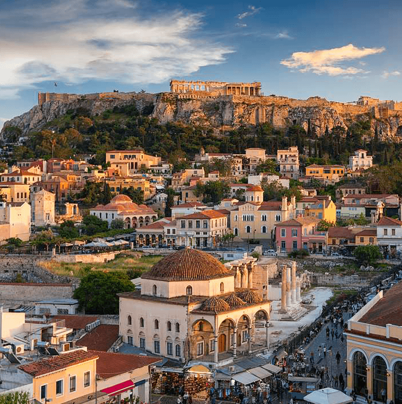 breathtaking view of greece